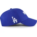 petten-gebogen-blauw-verstelbare-band-mvp-ballpark-script-shot-van-los-angeles-dodgers-mlb-van-47-brand