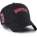 casquette-courbee-bleue-marine-ajustable-mvp-ballpark-script-shot-boston-red-sox-mlb-47-brand