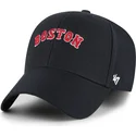 petten-gebogen-marineblauw-verstelbare-band-mvp-ballpark-script-shot-van-boston-red-sox-mlb-van-47-brand