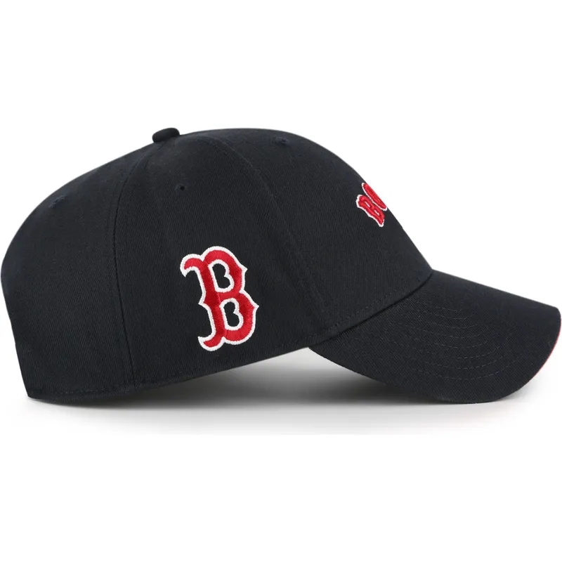 petten-gebogen-marineblauw-verstelbaar-mvp-ballpark-script-shot-van-boston-red-sox-mlb-van-47-brand petten-gebogen-marineblauw-verstelbaar-mvp-ballpark-script-shot-van-boston-red-sox-mlb-van-47-brand