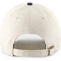 casquette-courbee-beige-et-bleue-marine-ajustable-clean-up-base-runner-sure-shot-two-tone-new-york-yankees-mlb-47-brand