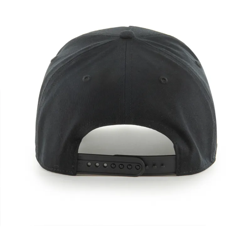 svart-bojd-keps-snapback-mvp-dt-sure-shot-two-tone-cotton-fran-los-angeles-dodgers-mlb-av-47-brand