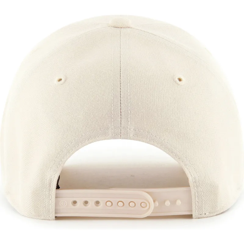 petten-gebogen-beige-snapback-mvp-van-new-york-yankees-mlb-van-47-brand petten-gebogen-beige-snapback-mvp-van-new-york-yankees-mlb-van-47-brand