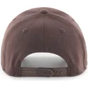 casquette-courbee-marron-snapback-avec-logo-marron-mvp-new-york-yankees-mlb-47-brand