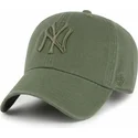gron-justerbar-curved-kasket-med-gront-clean-up-logo-fra-new-york-yankees-mlb-af-47-brand