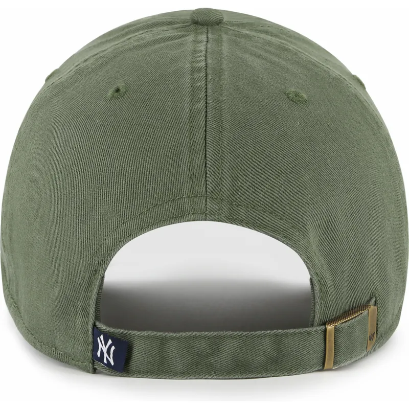 petten-gebogen-groen-verstelbaar-clean-up-van-new-york-yankees-mlb-van-47-brand