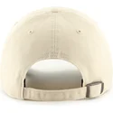 petten-gebogen-beige-verstelbare-band-clean-up-base-runner-script-van-new-york-yankees-mlb-van-47-brand