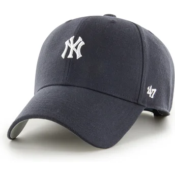 Gorra curva azul marino snapback MVP Base Runner de New York Yankees MLB de 47 Brand