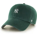 gron-justerbar-curved-kasket-clean-up-base-runner-mini-logo-fra-new-york-yankees-mlb-af-47-brand