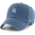 petten-gebogen-blauw-verstelbare-band-clean-up-base-runner-van-new-york-yankees-mlb-van-47-brand