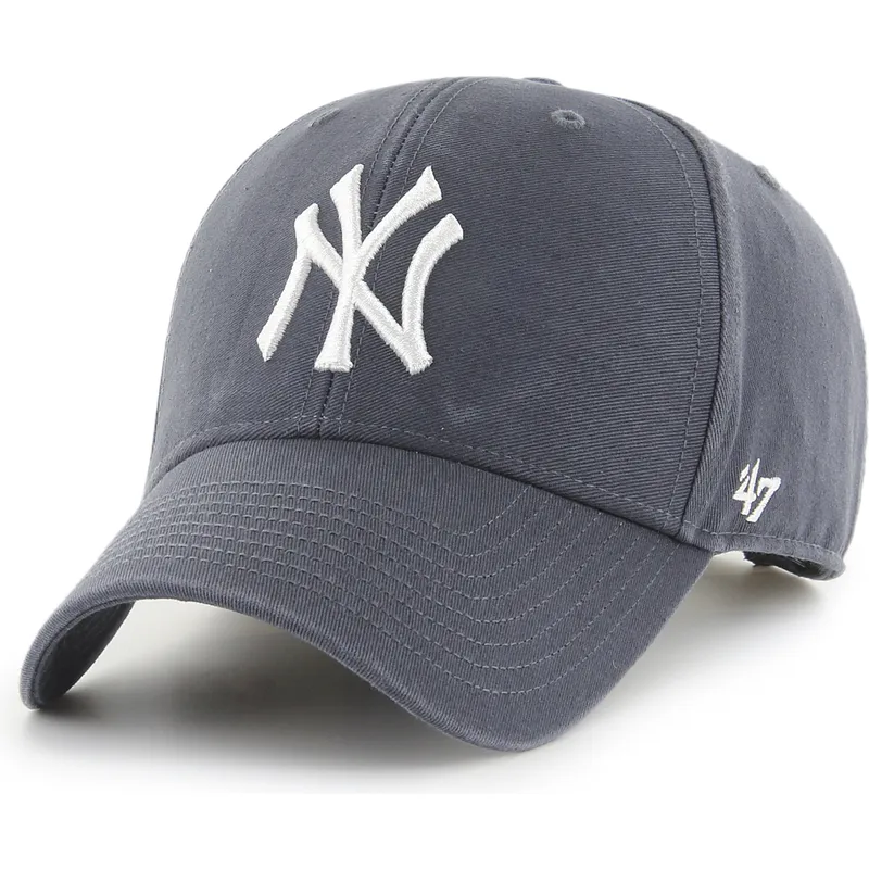 justerbar-marinebla-buet-kasket-mvp-vintage-fra-new-york-yankees-mlb-af-47-brand