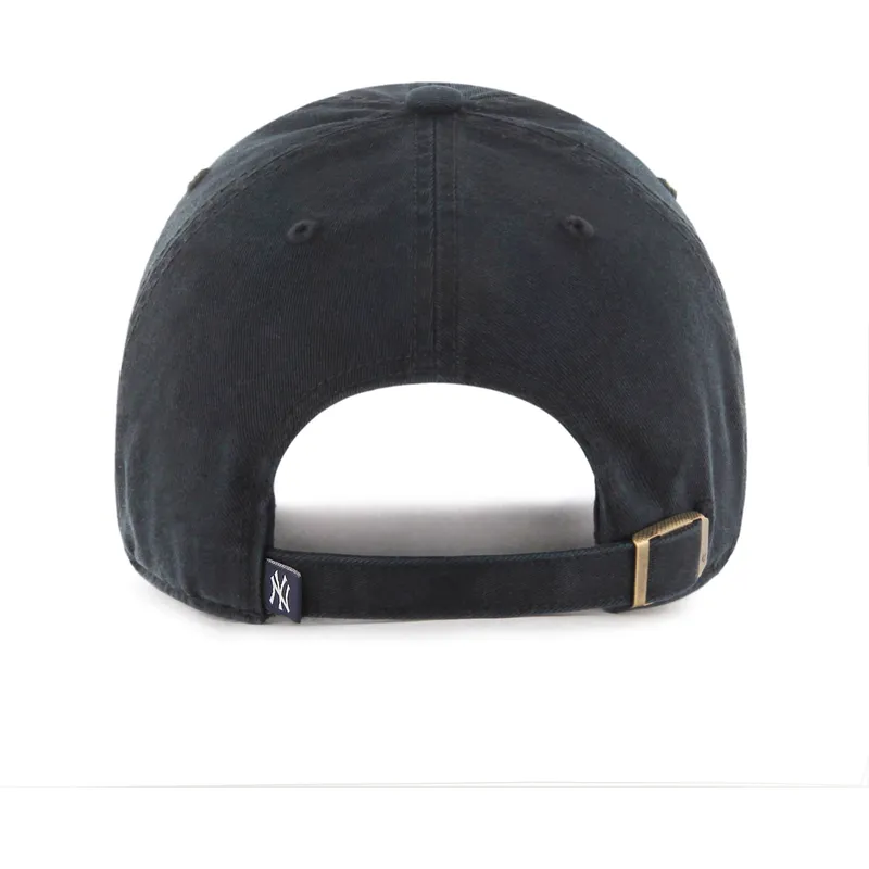 petten-gebogen-zwart-verstelbare-band-clean-up-van-new-york-yankees-mlb-van-47-brand