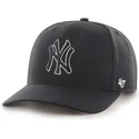 sort-snapback-kasket-med-buet-skygge-og-sort-outline-mvp-dp-cold-zone-logo-fra-new-york-yankees-mlb-af-47-brand