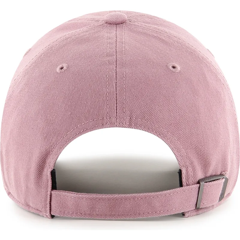 petten-gebogen-roze-verstelbare-band-clean-up-base-runner-mini-van-new-york-yankees-mlb-van-47-brand