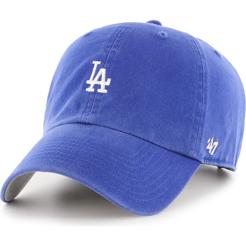 petten-gebogen-blauw-verstelbaar-clean-up-base-runner-van-los-angeles-dodgers-mlb-van-47-brand petten-gebogen-blauw-verstelbaar-clean-up-base-runner-van-los-angeles-dodgers-mlb-van-47-brand