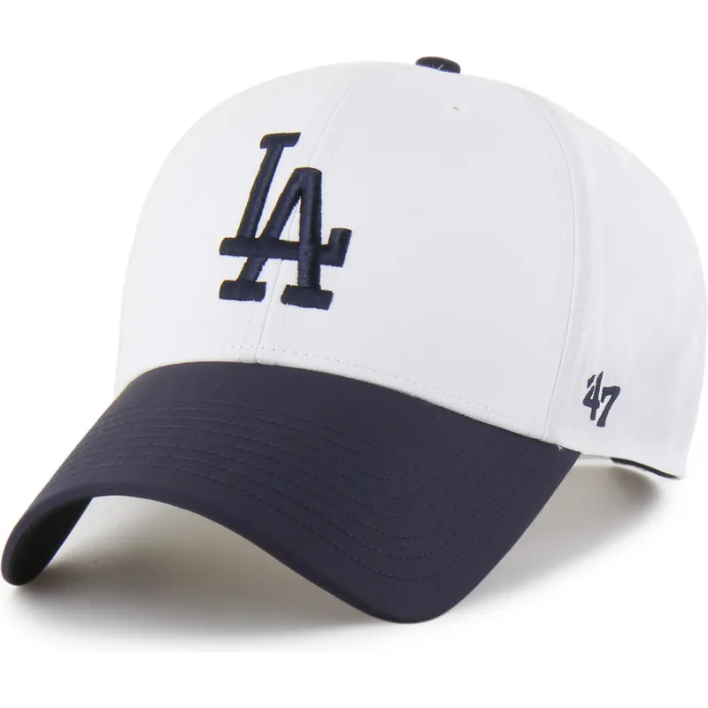 petten-gebogen-wit-snapback-mvp-brrr-two-tone-van-los-angeles-dodgers-mlb-van-47-brand