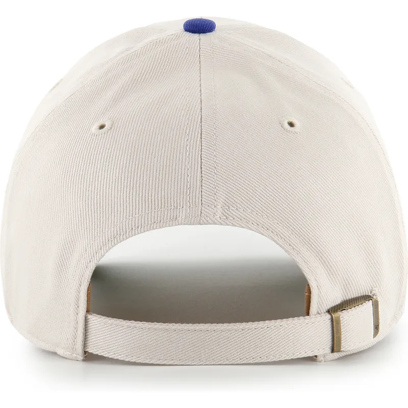buet-beige-og-bla-justerbar-kasket-mvp-broke-line-fra-los-angeles-dodgers-mlb-fra-47-brand