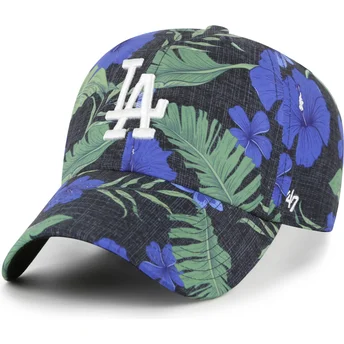 Petten gebogen multicolor verstelbare band Clean Up Beach Side van Los Angeles Dodgers MLB van 47 Brand
