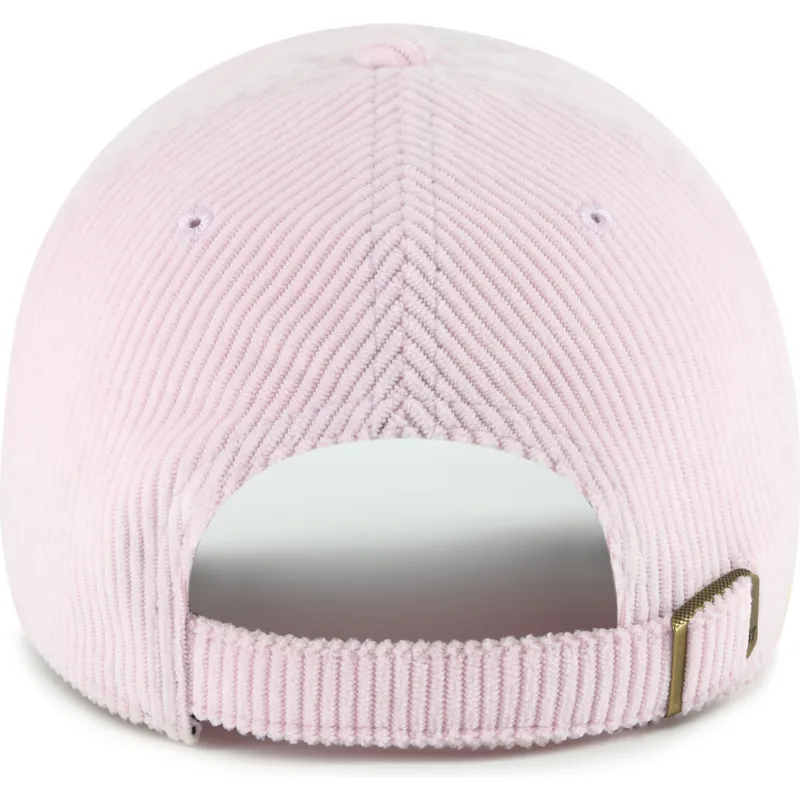 lyserod-justerbar-buet-kasket-clean-up-cord-base-runner-fra-new-york-yankees-mlb-fra-47-brand