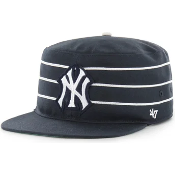 Gorra plana azul marino snapback Pillbox Golden Age de New York Yankees MLB de 47 Brand
