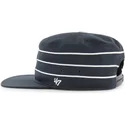 casquette-plate-bleue-marine-snapback-pillbox-golden-age-new-york-yankees-mlb-47-brand