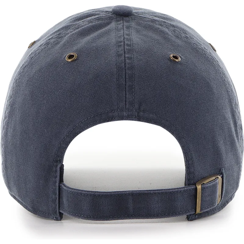 petten-gebogen-marineblauw-verstelbare-band-clean-up-windham-suede-vintage-van-new-york-yankees-mlb-van-47-brand