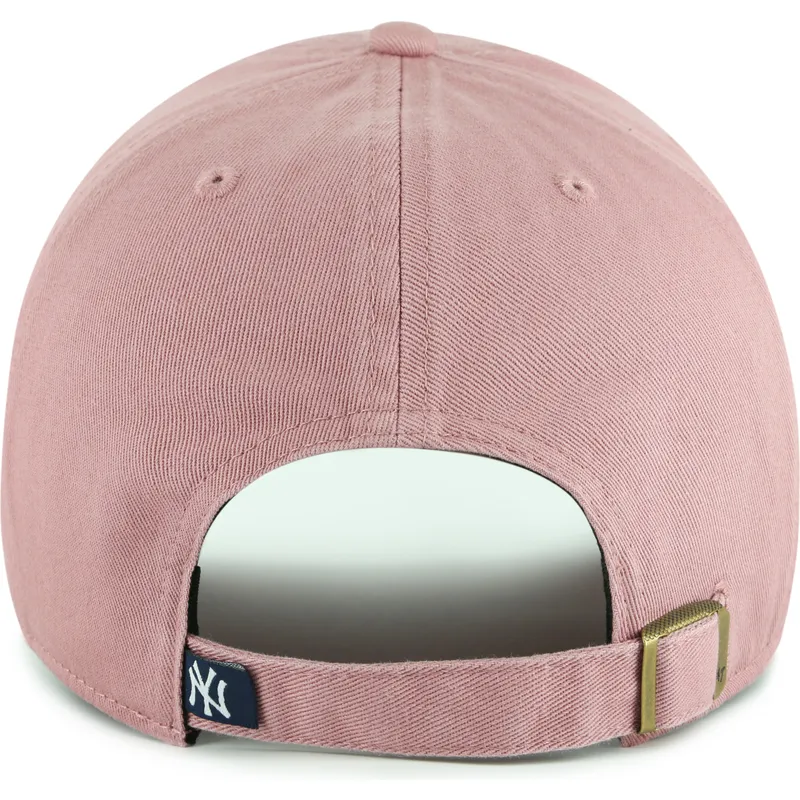 47-brand-curved-brim-clean-up-icon-alt-strawberry-new-york-yankees-mlb-pink-adjustable-cap