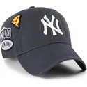 marinebla-justerbar-buet-kasket-clean-up-badges-vintage-fra-new-york-yankees-mlb-fra-47-brand