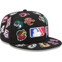 czarna-dopasowana-czapka-z-daszkiem-59fifty-all-over-milb-new-era