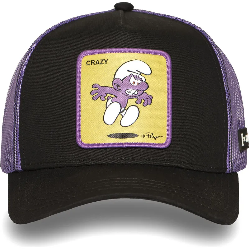 trucker-kasket-sort-og-violet-smolf-morado-smu-craz-smolferne-fra-capslab