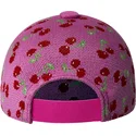 casquette-courbee-rose-ajustable-cherry-spacecap-kangol