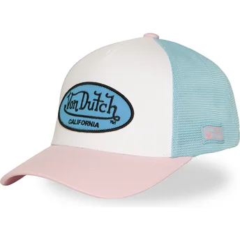 Petten gebogen multicolor snapback van Von Dutch