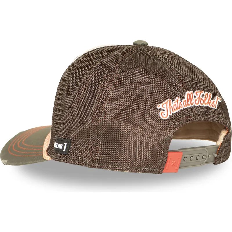 capslab-bugs-bunny-loo13-pcsmbub-looney-tunes-brown-and-green-trucker-hat