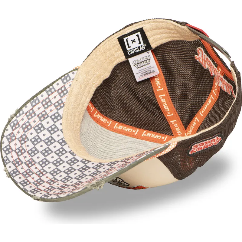petten-gebogen-bruin-snapback-bugs-bunny-looney-tunes-van-capslab