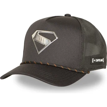 Petten gebogen zwart snapback Superman DC12 PCTHOLOB DC Comics Superman DC Comics van Capslab