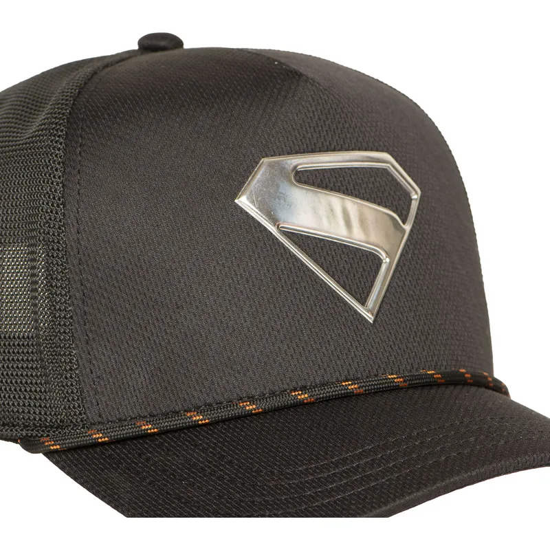 petten-gebogen-zwart-snapback-superman-dc-comics-van-capslab petten-gebogen-zwart-snapback-superman-dc-comics-van-capslab