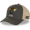 petten-gebogen-grijs-snapback-robot-grendizer-robot-grendizer-van-capslab