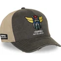 petten-gebogen-grijs-snapback-robot-grendizer-robot-grendizer-van-capslab