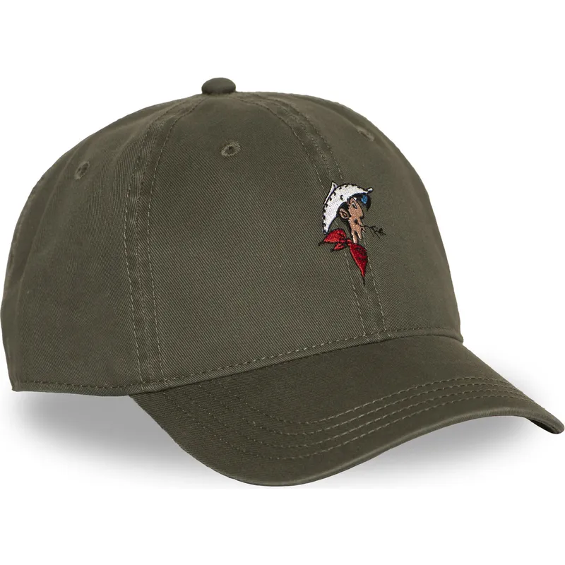 grune-verstellbare-curved-cap-lucky-luke-lck3-heab-von-capslab