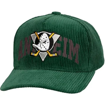 Grön kurvad snapback-keps Arch Stamp Pro från Anaheim Ducks NHL av Mitchell & Ness