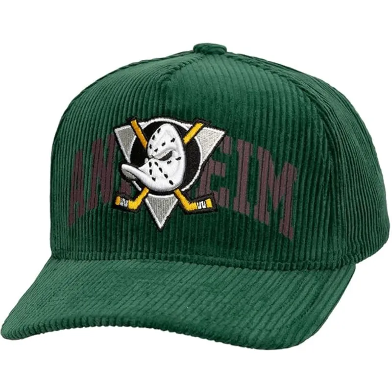 gron-curved-snapback-kasket-arch-stamp-pro-fra-anaheim-ducks-nhl-fra-mitchell-ness
