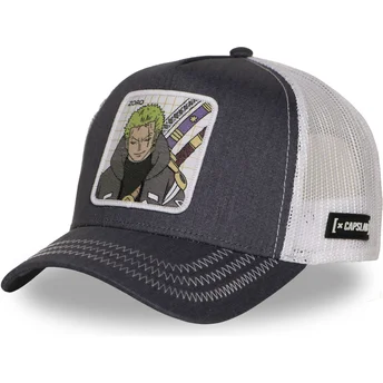 Petten gebogen grijs snapback Roronoa Zoro OP7 ZORB One Piece Roronoa Zoro One Piece van Capslab
