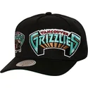 petten-gebogen-zwart-snapback-busted-pro-van-vancouver-grizzlies-nba-van-mitchell-ness