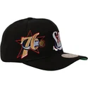 petten-gebogen-zwart-snapback-busted-pro-van-philadelphia-76ers-nba-van-mitchell-ness