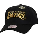 petten-gebogen-zwart-snapback-pinned-gold-pro-van-los-angeles-lakers-nba-van-mitchell-ness