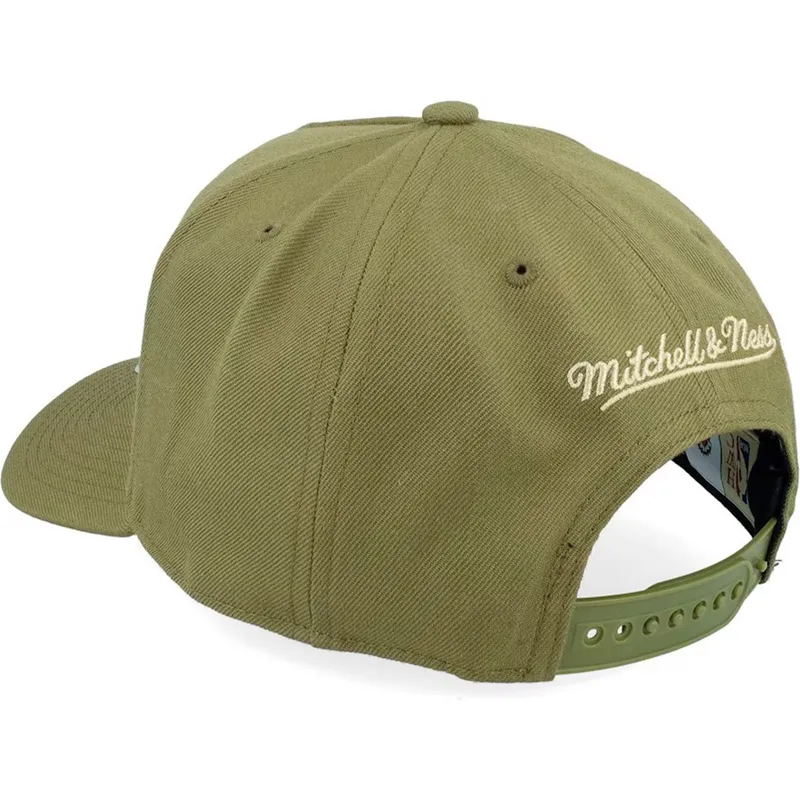 gron-kurvad-snapback-keps-fashion-basic-pro-toronto-raptors-nba-fran-mitchell-ness