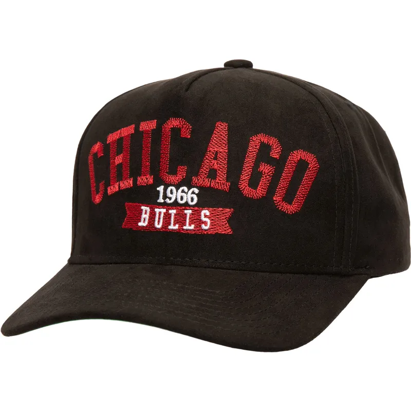 gorra-curva-negra-snapback-shady-suede-pro-de-chicago-bulls-nba-de-mitchell-ness