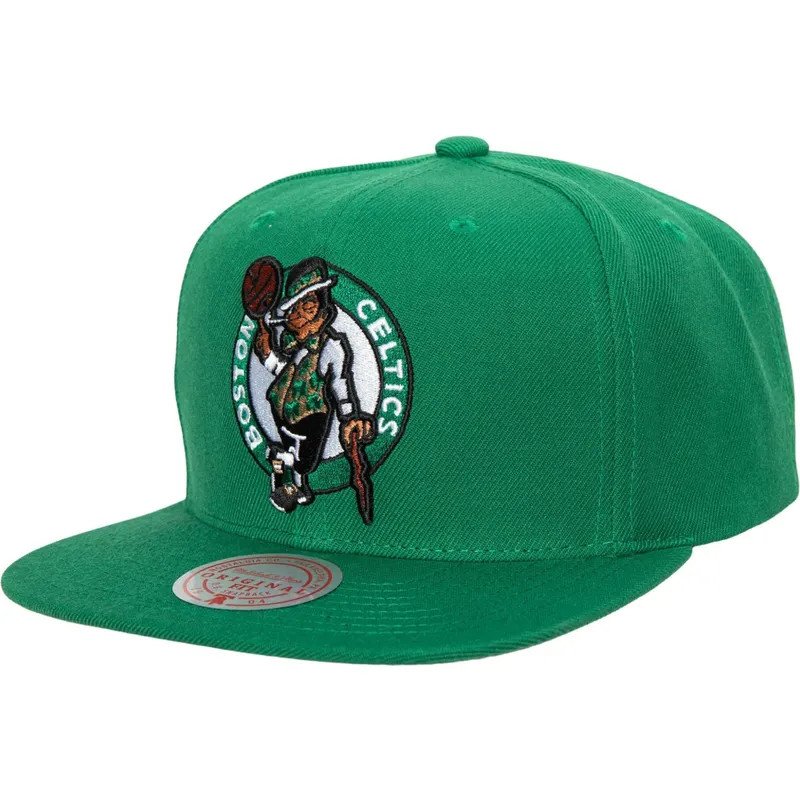 gron-snapback-flat-cap-team-ground-20-fra-boston-celtics-nba-fra-mitchell-ness