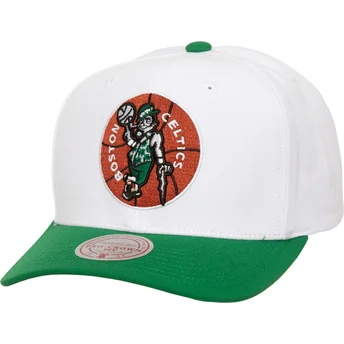 Casquette courbée verte snapback Team 2 Tone 2.0 Pro Boston Celtics NBA Mitchell & Ness