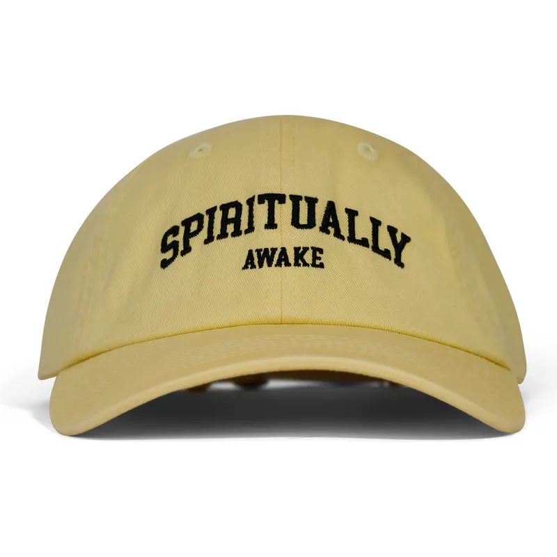cappellino-curvo-giallo-regolabile-spiritually-awake-di-pica-pica